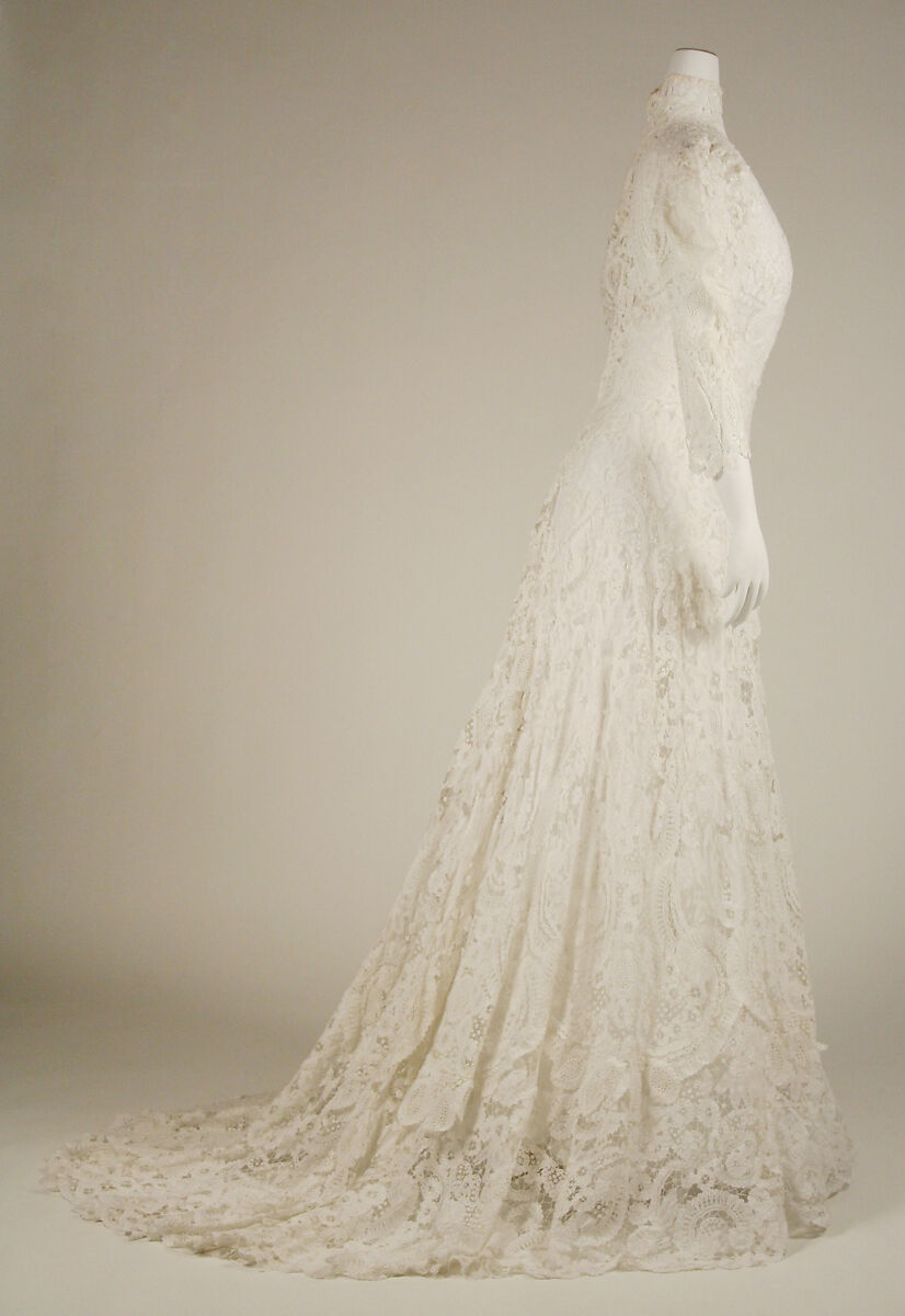 Afternoon dress, cotton, American