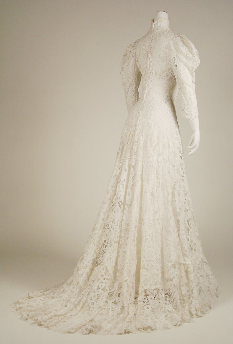 Afternoon dress, cotton, American