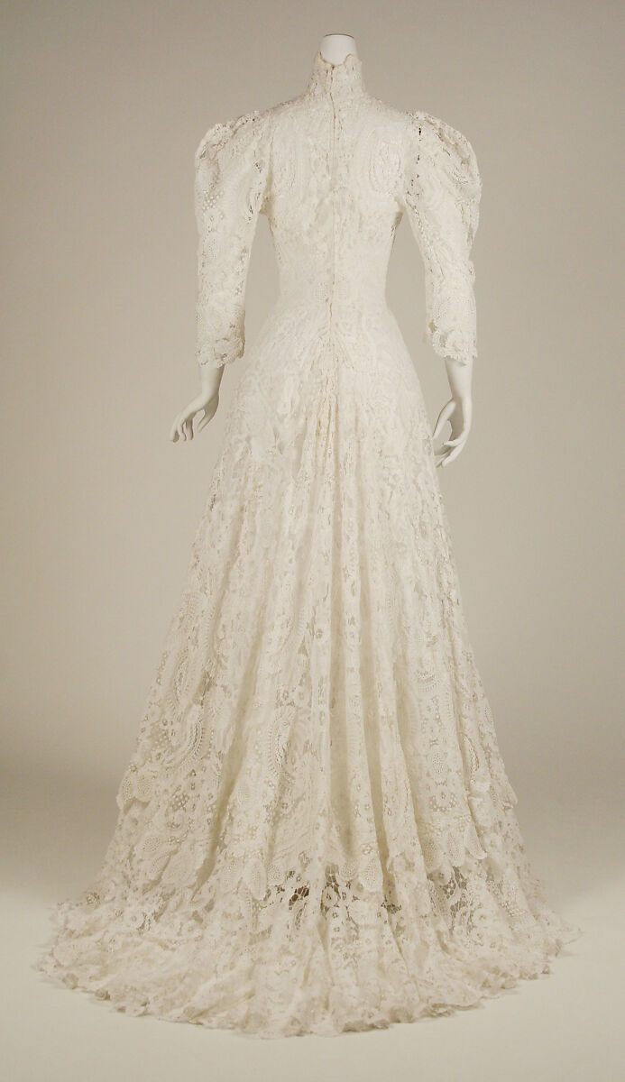 Afternoon dress, cotton, American