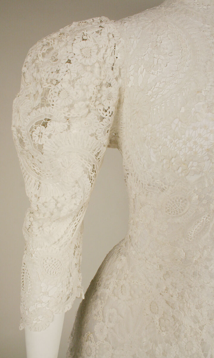 Afternoon dress, cotton, American