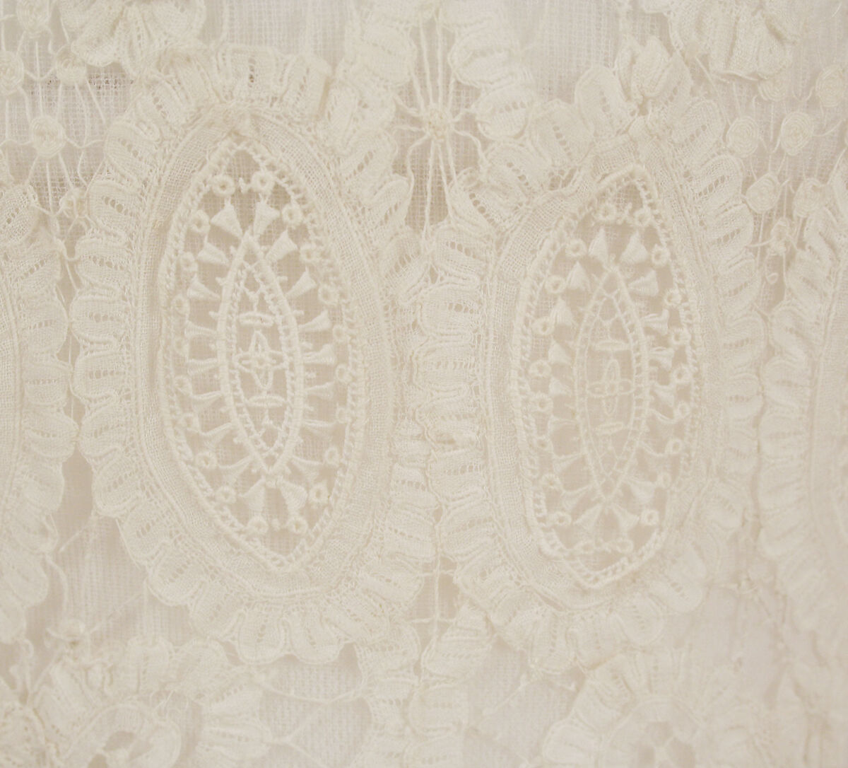 Afternoon dress, cotton, American