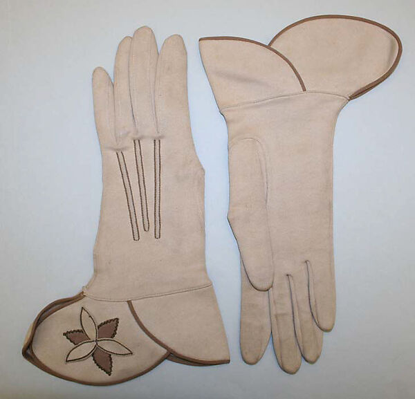 Gloves, cotton, German 