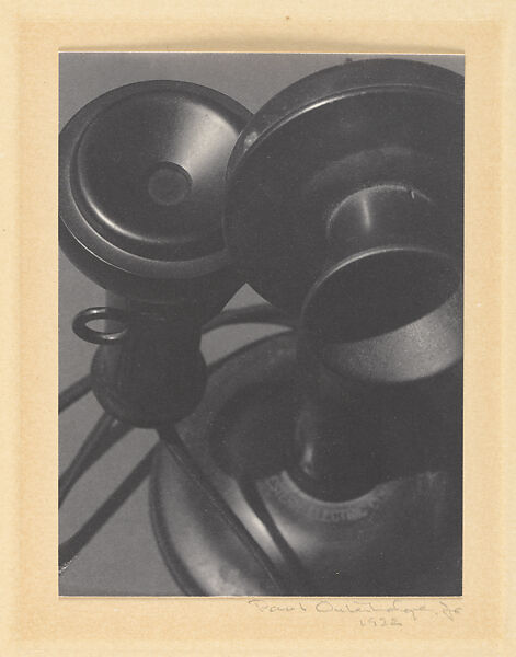 Telephone, Paul Outerbridge Jr. (American, New York 1896–1959 Laguna Beach, California), Platinum print 