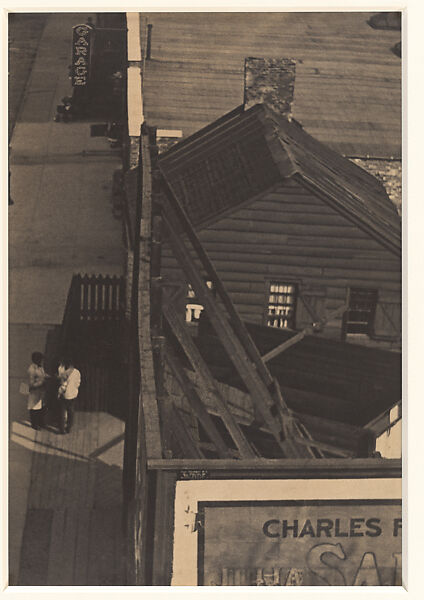 From the Viaduct, New York, Paul Strand (American, New York 1890–1976 Orgeval, France), Platinum print 