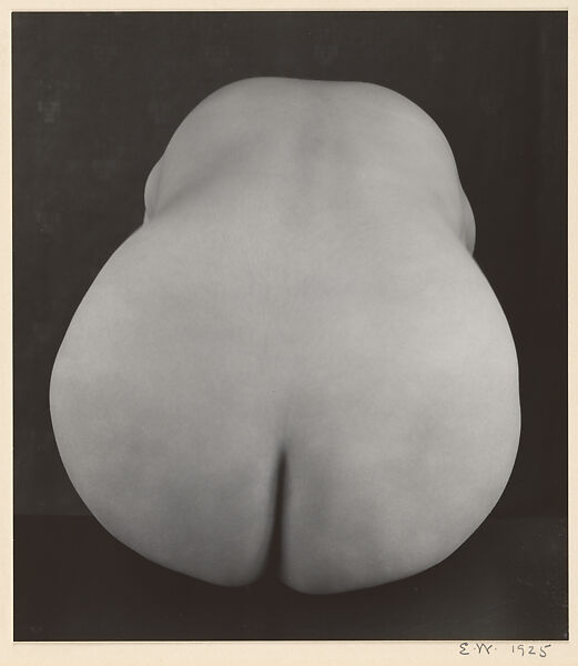 Nude, Edward Weston (American, Highland Park, Illinois 1886–1958 Carmel, California), Gelatin silver print 