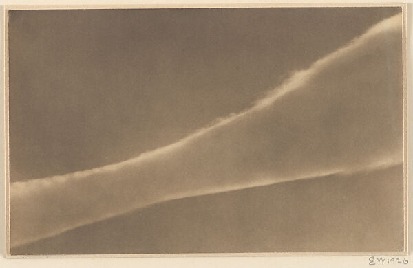 Cloud, Mexico, Edward Weston (American, Highland Park, Illinois 1886–1958 Carmel, California), Platinum print 