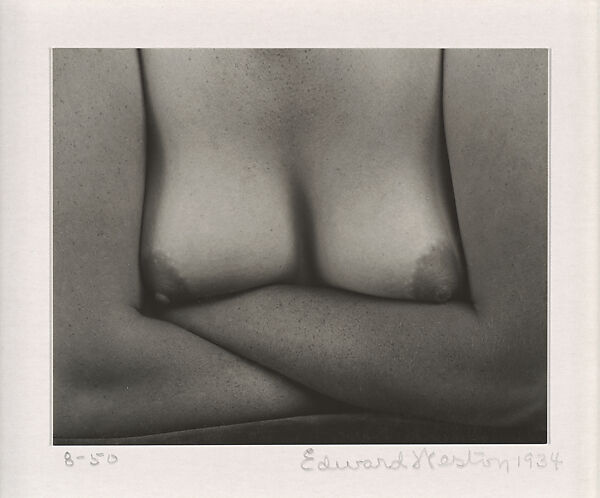 Nude, Edward Weston (American, Highland Park, Illinois 1886–1958 Carmel, California), Gelatin silver print 