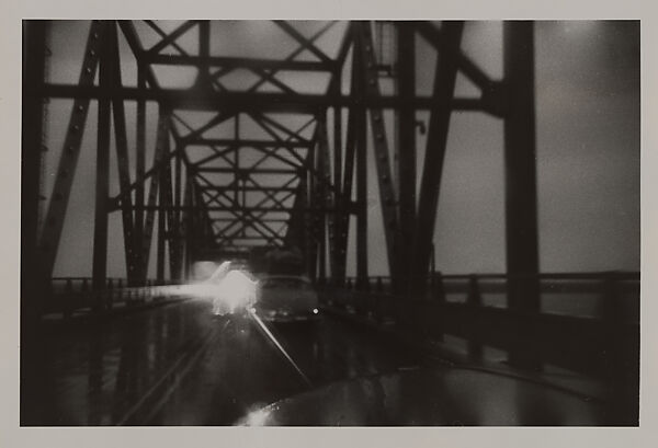 Trip to Florida with Jack Kerouac, New York, Robert Frank (American (born Switzerland), Zurich 1924–2019 Inverness, Nova Scotia), Gelatin silver print 