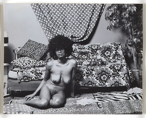 (If Loving you is Wrong) I Don’t Want to Be Right, Mickalene Thomas (American, born Camden, New Jersey, 1971), Gelatin silver print 