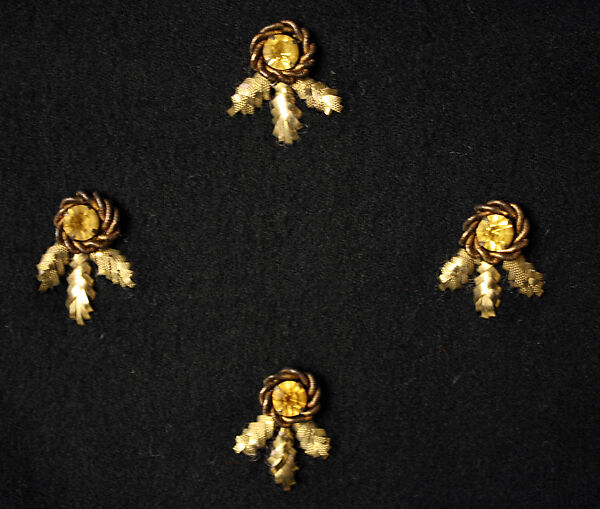 Evening ensemble, Elsa Schiaparelli (Italian, 1890–1973), wool, silk, rayon, metallic thread, glass, plastic, French