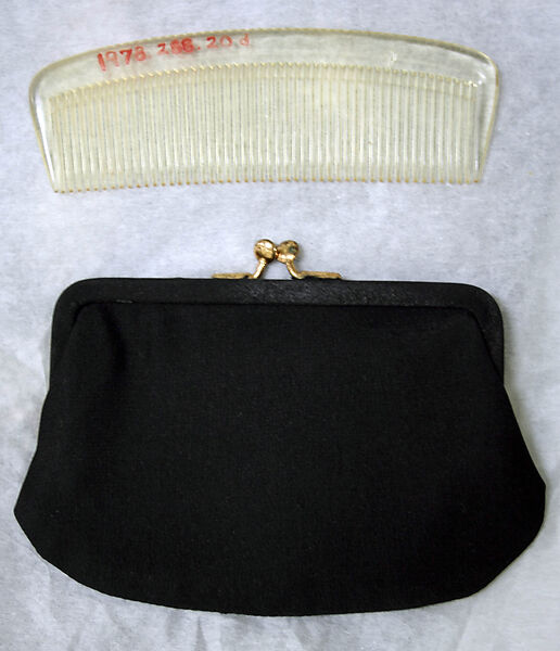 Evening ensemble, Elsa Schiaparelli (Italian, 1890–1973), wool, silk, rayon, metallic thread, glass, plastic, French