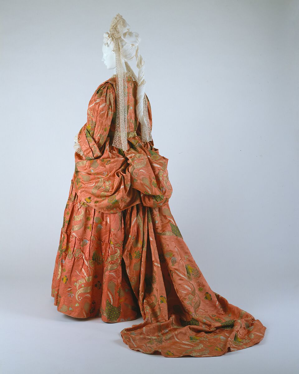 Mantua, silk, metal, British