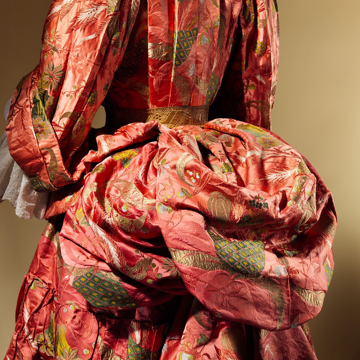 Mantua, silk, metal, British