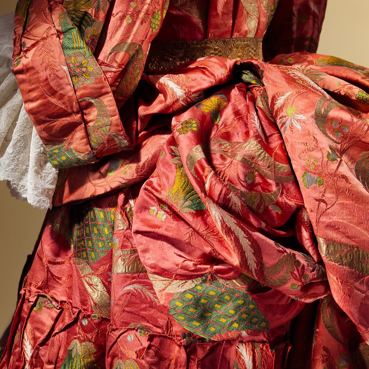 Mantua, silk, metal, British