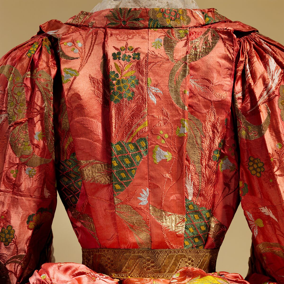 Mantua, silk, metal, British