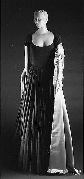 Dress, James Galanos (American, Philadelphia, Pennsylvania, 1924–2016 West Hollywood, California), wool, American 