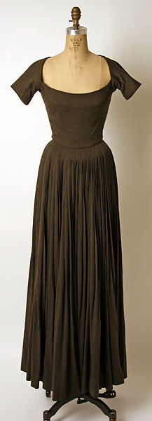 Dress, James Galanos (American, Philadelphia, Pennsylvania, 1924–2016 West Hollywood, California), wool, American