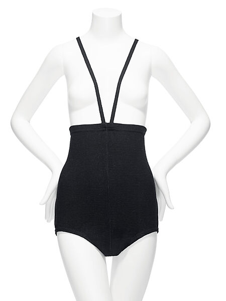 Bathing suit, Rudi Gernreich (American (born Austria), Vienna 1922–1985 Los Angeles, California), wool, elastic, American