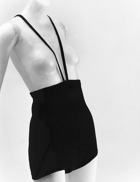 Bathing suit, Rudi Gernreich (American (born Austria), Vienna 1922–1985 Los Angeles, California), wool, elastic, American