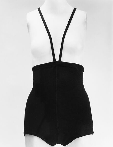 Bathing suit, Rudi Gernreich (American (born Austria), Vienna 1922–1985 Los Angeles, California), wool, elastic, American 