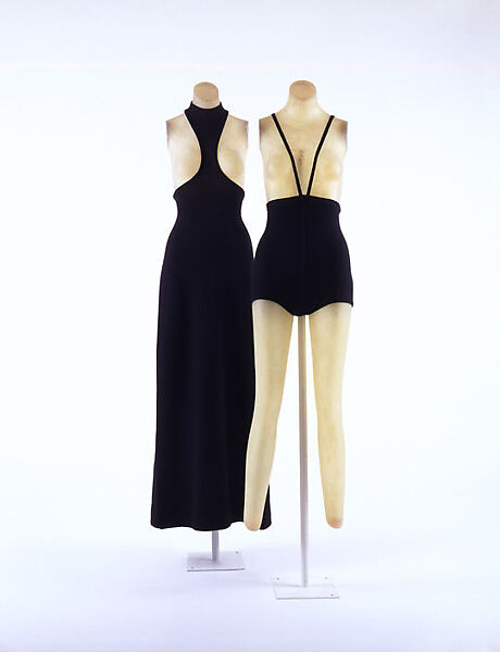 Bathing suit, Rudi Gernreich (American (born Austria), Vienna 1922–1985 Los Angeles, California), wool, elastic, American