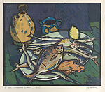 Still life with fish (I pesci)