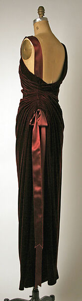 Evening dress, House of Balmain (French, founded 1945), silk, French
