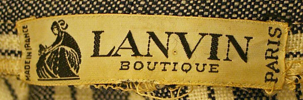 Caftan, House of Lanvin (French, founded 1889), wool, French