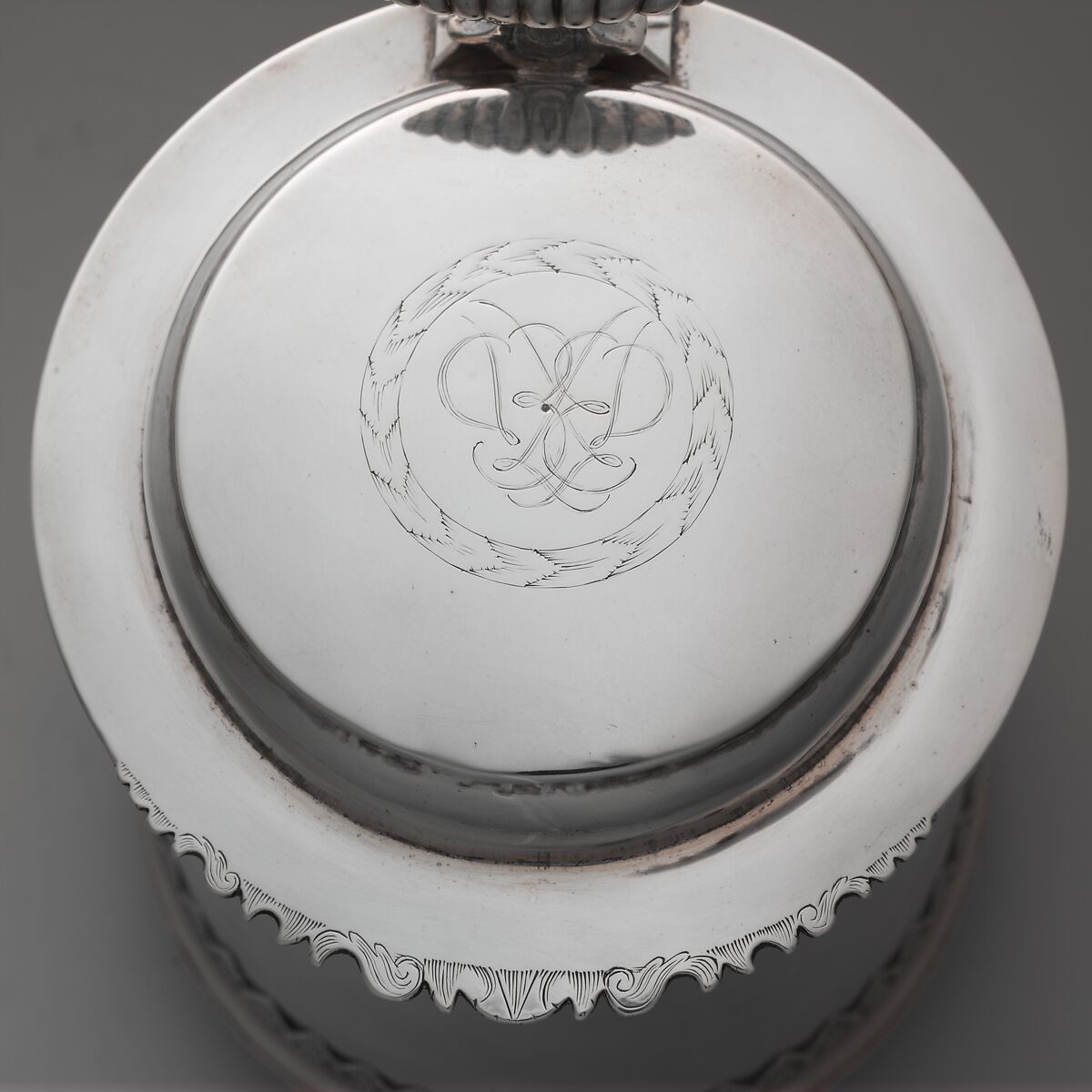 Tankard, Henricus Boelen (1697–1755), Silver, American