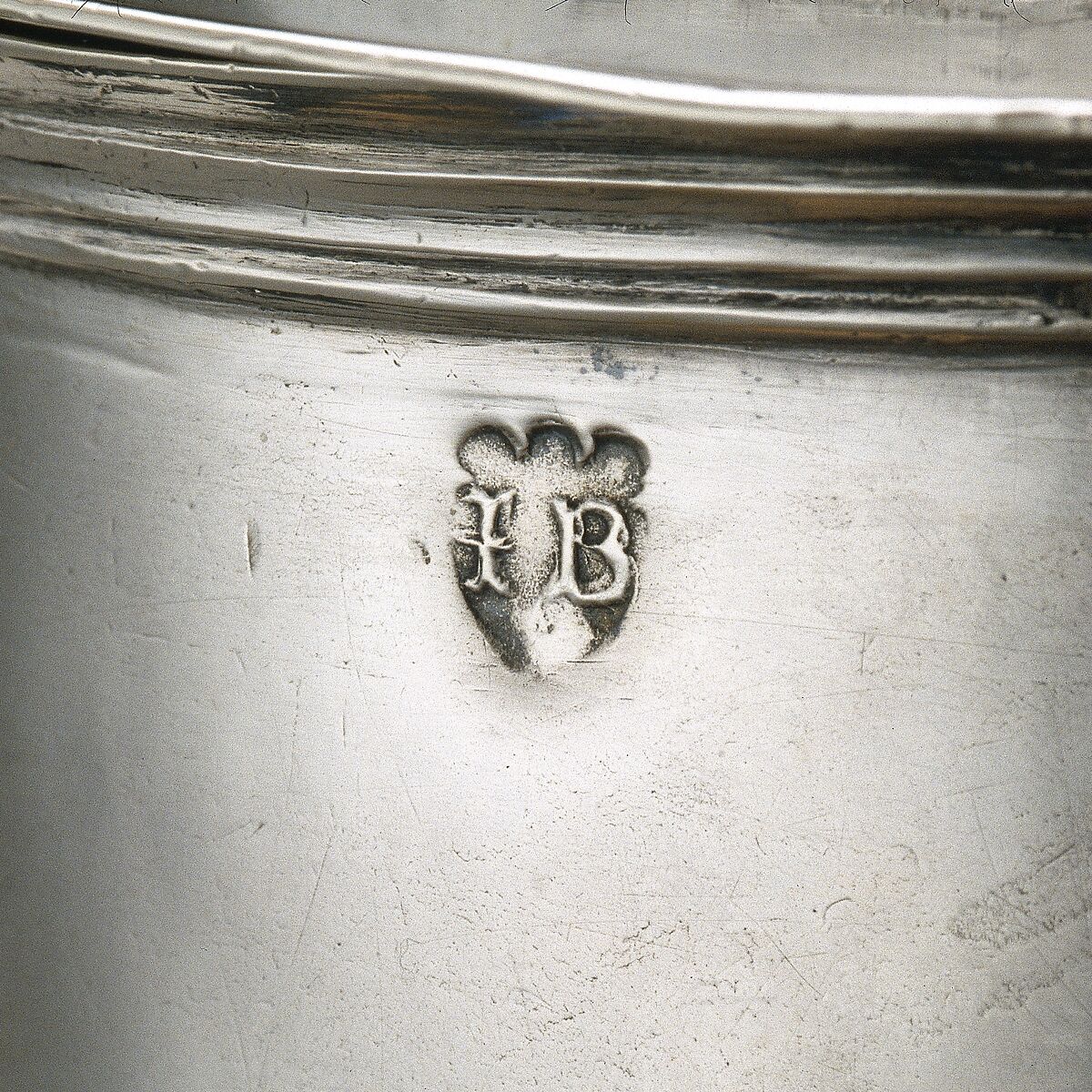 Tankard, Jacob Boelen (ca. 1657–1729), Silver, American