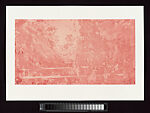 Baoshi Hill in the Ancient Style, No. 1, Yan Shanchun (Chinese, born 1957), Album of sixteen copperplate etchings, China