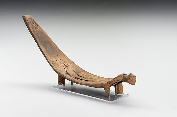 Duho (Ceremonial Seat), Wood (Carapa sp.), Taíno (Lucayan) 