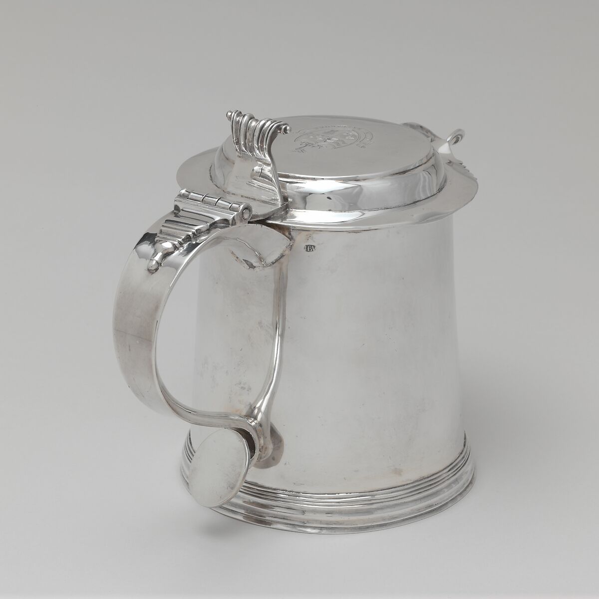 Tankard, John Brevoort (1715–1775), Silver, American 