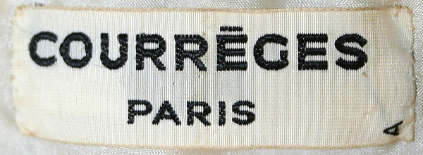 Evening ensemble, André Courrèges (French, Pau 1923–2016 Neuilly-sur-Seine), plastic, fur, French