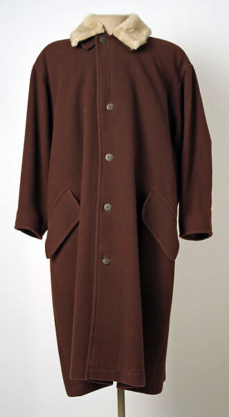 Coat, Workers For Freedom (British, founded 1985), wool, cotton, synthetic fiber, British 
