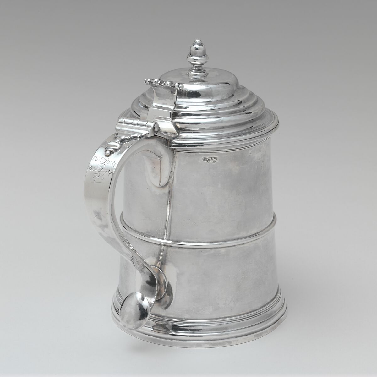 Tankard, Benjamin Burt (American, Boston, Massachusetts 1729–1805 Boston, Massachusetts), Silver, American 