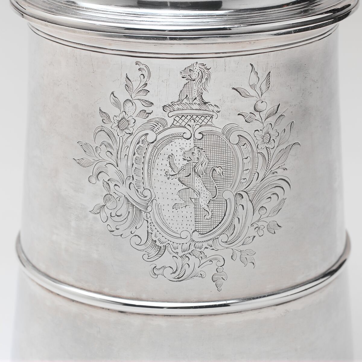 Tankard, Benjamin Burt (American, Boston, Massachusetts 1729–1805 Boston, Massachusetts), Silver, American