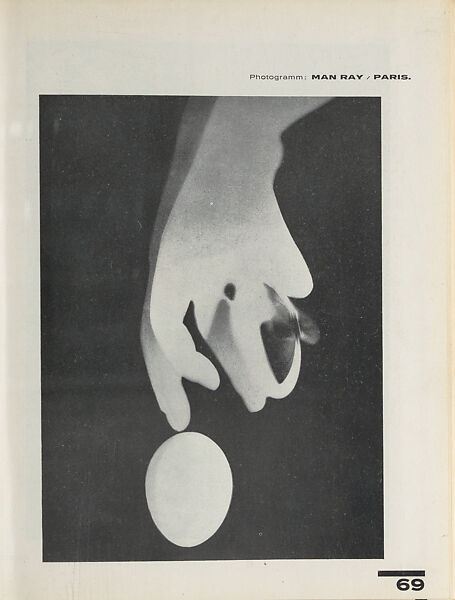 Malerei, Photographie, Film, László Moholy-Nagy (American (born Hungary), Borsod 1895–1946 Chicago, Illinois) 