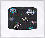 V-Idea, a priori, Nam June Paik (American (born Korea), Seoul 1932–2006 Miami, Florida), Etching and aquatint