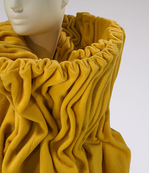 Coat, John Galliano (founded 1984), wool, silk, metal, British