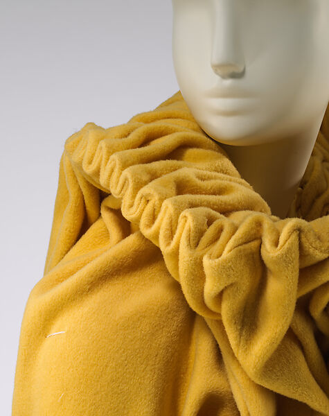 Coat, John Galliano (founded 1984), wool, silk, metal, British