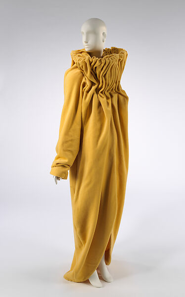Coat, John Galliano (founded 1984), wool, silk, metal, British