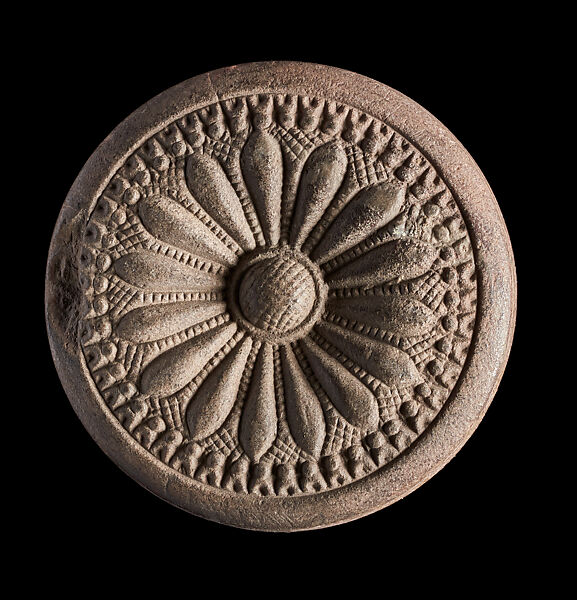 Stone disc, Steatite, Northern India 