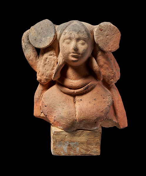 Female figurine, Clay, India, Patna, Bihar 