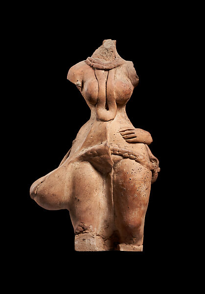 Female figurine, Clay, India, Patna, Bihar