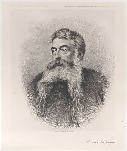 Portrait of J. L. Ernest Meissonier