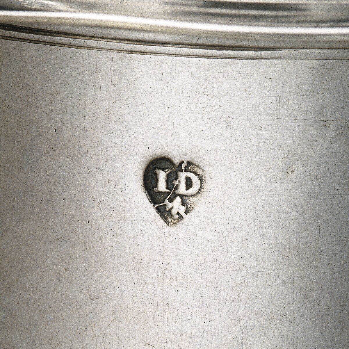 Tankard, Jeremiah Dummer (American, 1645–1718), Silver, American