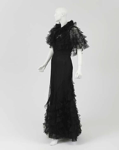 Evening ensemble, House of Chanel (French, founded 1910), cotton, French