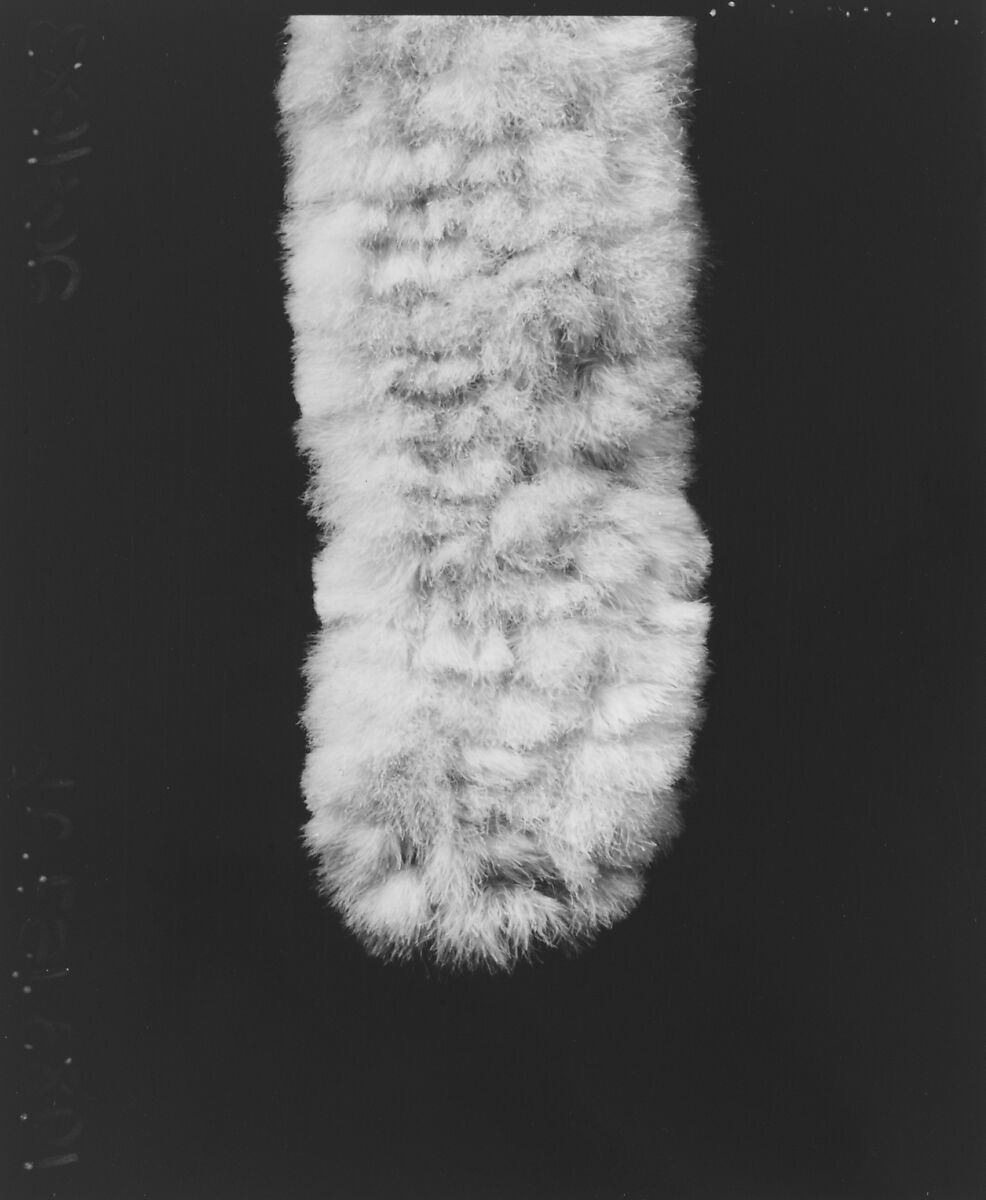 Accessory set, feathers, silk, British