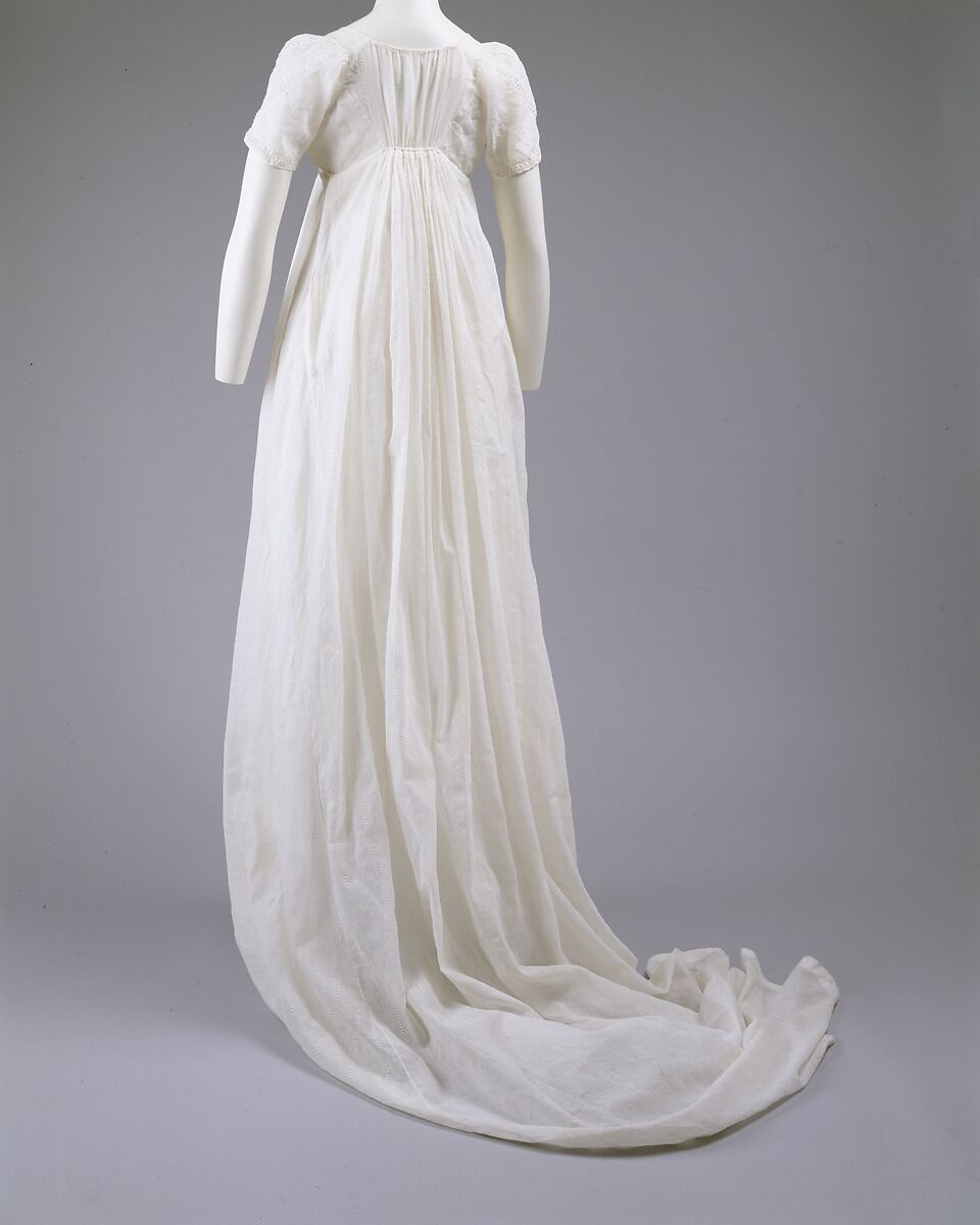 Dress, cotton, British